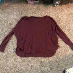 urban outfitters maroon sweater